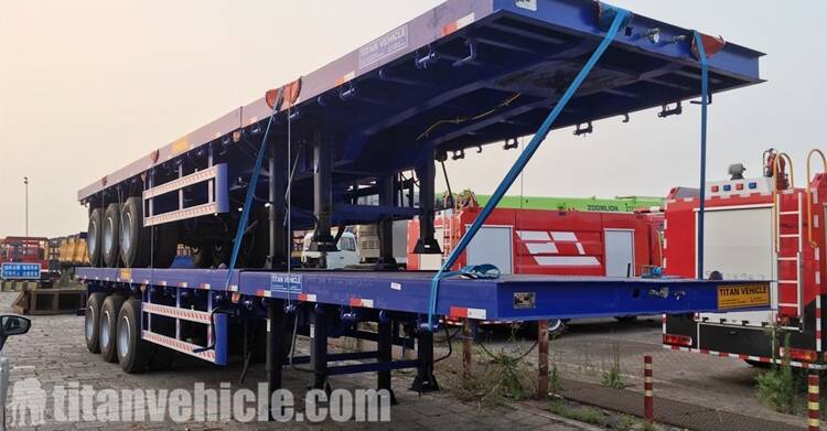 Extendable Flatbed Semi Trailer For Sale