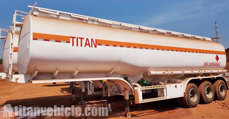 40000L Oil Tanker Trailer for Sale in Guinea Conakry