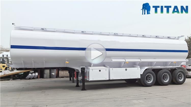 33000 Liters Fuel Transportation Trailer for Sale In Mali