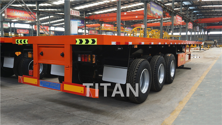 40 Foot Flatbed Semi Trailer for Sale in Malawi Manufacturers - TIATN Vehicle