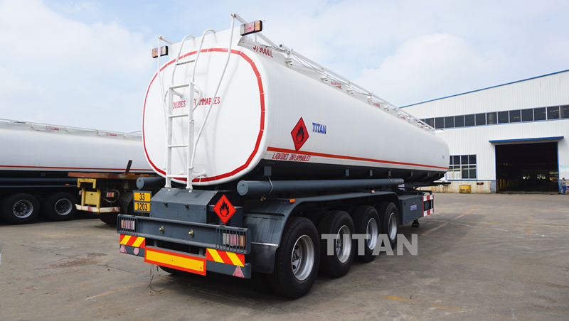 50000 Liters Fuel Tanker Trailer for Sale