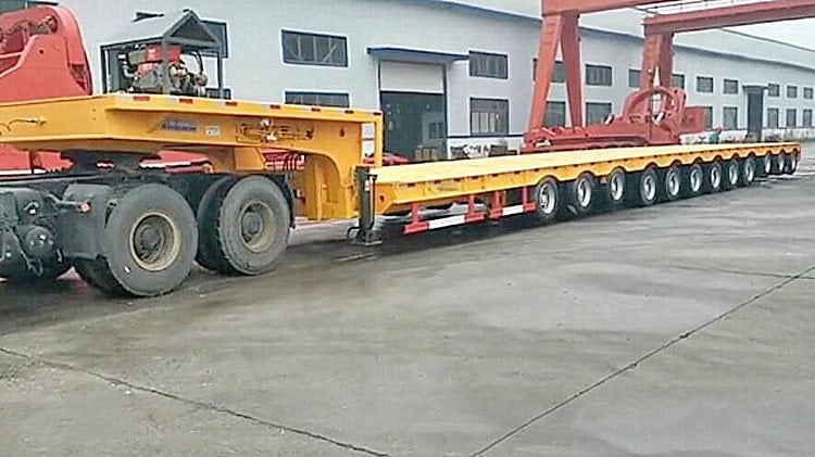 12 Axle Extendable Trailer for Sale in Vietnam
