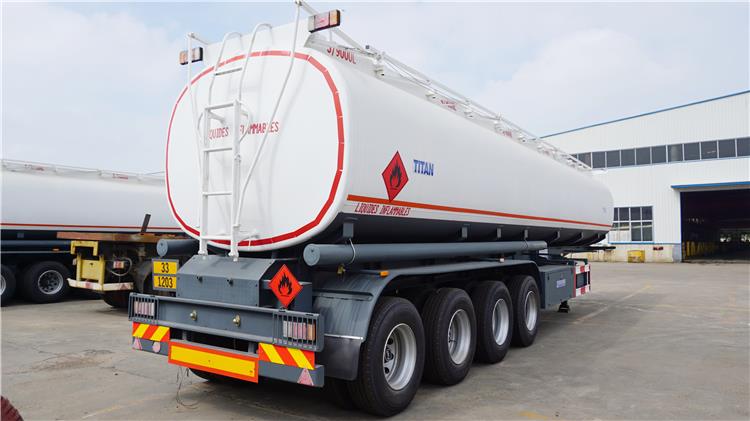4 Axle 50000 Liters Diesel Tanker Trailer Price for Sale in Kenya