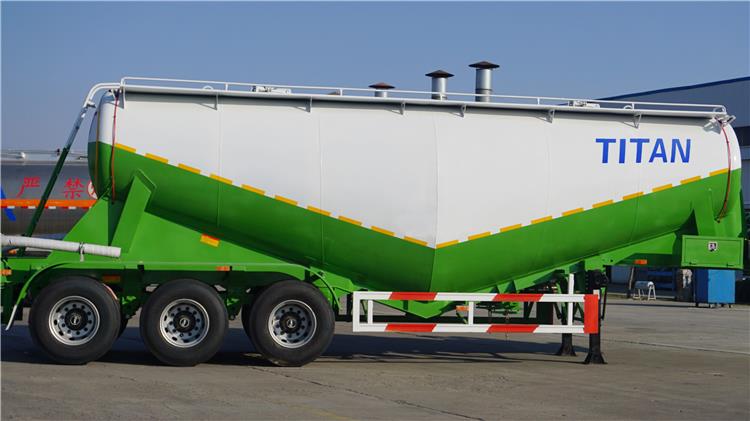 Tri Axle Cement Bulker Truck Trailer Price for Sale | Cement Bulker Capacity 60/70 Tons in Uruguay