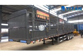 4 axle cargo transport trailer