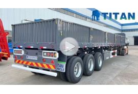 60t cargo transport trailer
