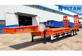 Tri Axle 80 Ton Lowbed Truck