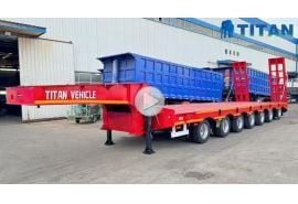 7 Axle 120 Ton Lowbed Trailer