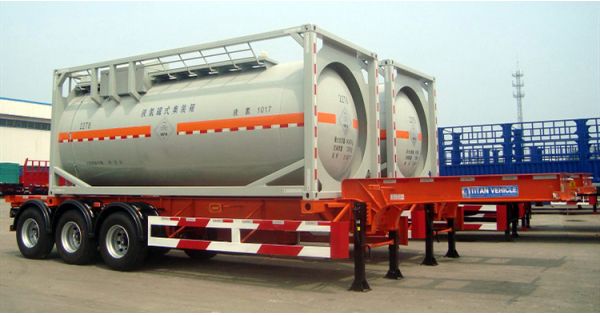 What is container chassis? - Different types of skeletal semi trailer