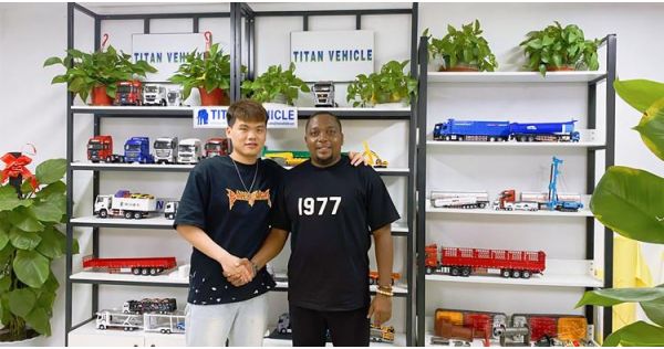 Congratulations! Customer from Senegal Purchased TITAN 4 Axle Fence Semi Trailer