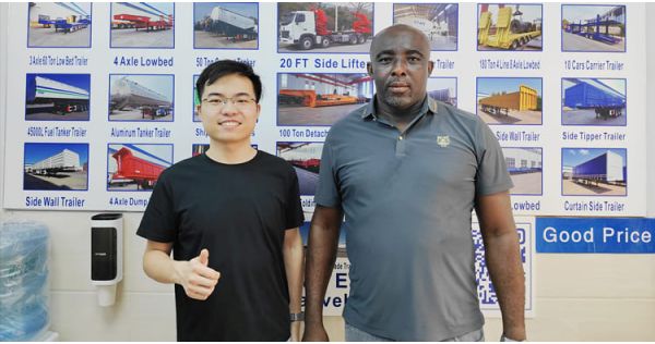 Jamaican Customer Ordered a Gooseneck Fuel Tanker Trailer for TITAN Vehicle