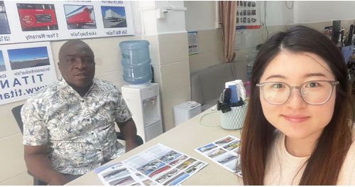 Zimbabwe Customer Purchased Fence Cargo Trailer from Titan