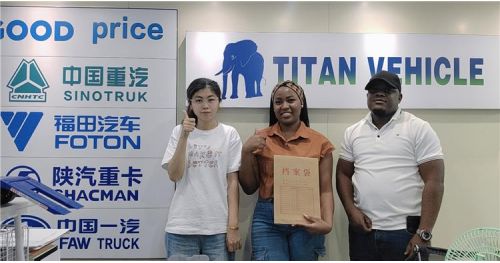 Kenya Customer Ordered Aluminum Tanker Trailer from TITAN Vehicle