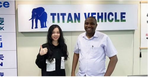 Customer Visits TITAN VEHICLE to Purchase Semi Lowbed Trailer