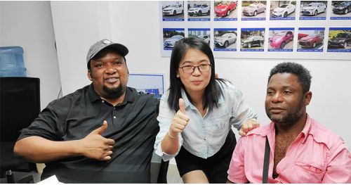 Zimbabwe Customers Came to Titan to Buy 40 CBM Heavy Duty Semi Dump Trailers