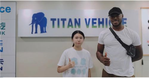 Tanzania Customer Visit TITAN for 4 Axle Flat Deck Trailer