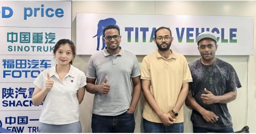 Zimbabwe Customers Purchased Flatbed Trailer from TITAN