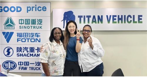 Congo Customers Came To TITAN to Buy Aluminum Tanker Trailer