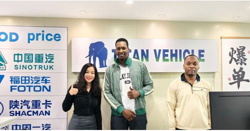 Nigerian Customers Visited and Purchased Removable Gooseneck Trailer