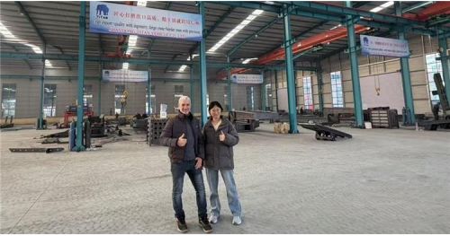 Chli Customers Visited and Purchased Side Wall Trailer