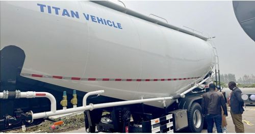 Customers from Zambia Visit TITAN to Buy Cement Bulker