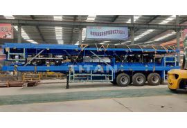 TITAN 40ft flatbed trailer will be send to Tanzania on June 24th