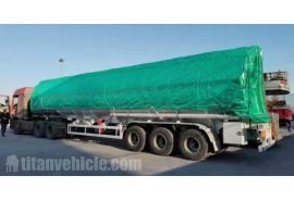 45000Lts Tri Axle Fuel Tanker Trailer will be sent to Costa Rica