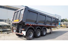 35 Cubic Semi Tipper Trailer will be sent to Cote d'Ivoire