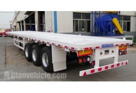 Tri Axle Flatbed Trailer will be shipped to Papua New Guinea
