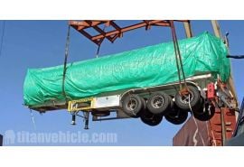 Tri Axle 45000 Litres Fuel Tank Trailer will be sent to Namibia Luderitz