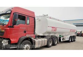 40000L Oil Tanker Trailer will be shipped to Benin
