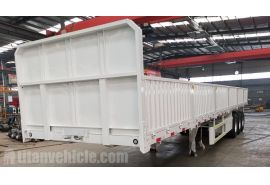 Tri Axle Drop Side Trailer will be sent to Cote d'Ivoire