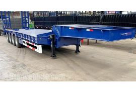 4 Axle 100 Ton Low Bed Trailer will be sent to Jamaica