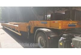 Tri Axle 60 Ton Low Bed Trailer will be sent to Benin