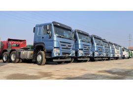 Howo 371 Truck Tractor will be sent to Sudan
