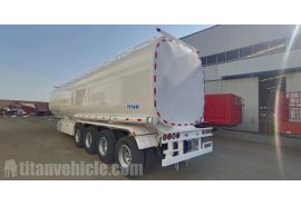 4 Axle 60000 Liters Fuel Tanker Trailer will be sent to Mozambique