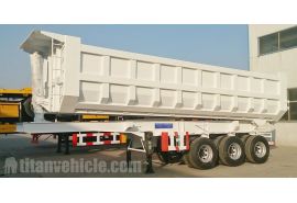 33CBM Semi Tipper Trailer Order to be Exported to Uganda
