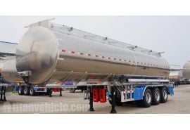 42000 Litres Aluminum Tanker Trailer are ready to ship to Zimbabwe