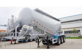 3 Axle 40 Ton Cement Bulker Tanker Trailer will be sent to Burundi