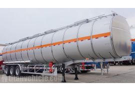 30000 Liters Stainless Steel Fuel Tanker Trailer will be sent to Harare, Zimbabwe 
