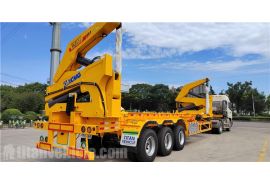 37 Ton 40 ft Container Side Loader will be sent to Guyana