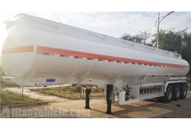 Tri Axle 35000 Liters Fuel Tanker Trailer will be sent to Namibia