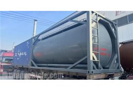 20CBM Cement Tank Container will be sent to Trinidad and Tobago