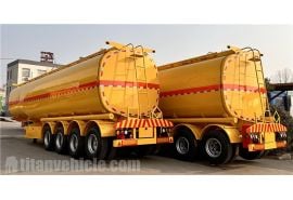 40000 Liters Petrol Tanker Trailer will be sent to Benin