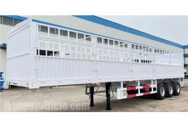 12.5m Fence Cargo Semi Trailer will be sent to Mozambique