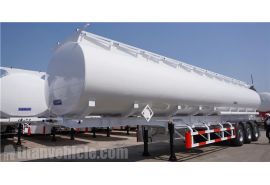 Tri Axle 45000 Liters Oil Tanker Trailer will export to Botswana