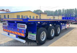 12.5m Triple Axle Trailer will be sent to Namibia