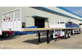 Superlink Flat Deck Trailer has been shiped to Ghana