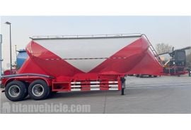 2 Axle 50 Ton Bulk Cement Tanker will export to Uruguay