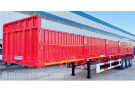 Tri Axle 60 T Side Wall Trailer will be sent to Zambia